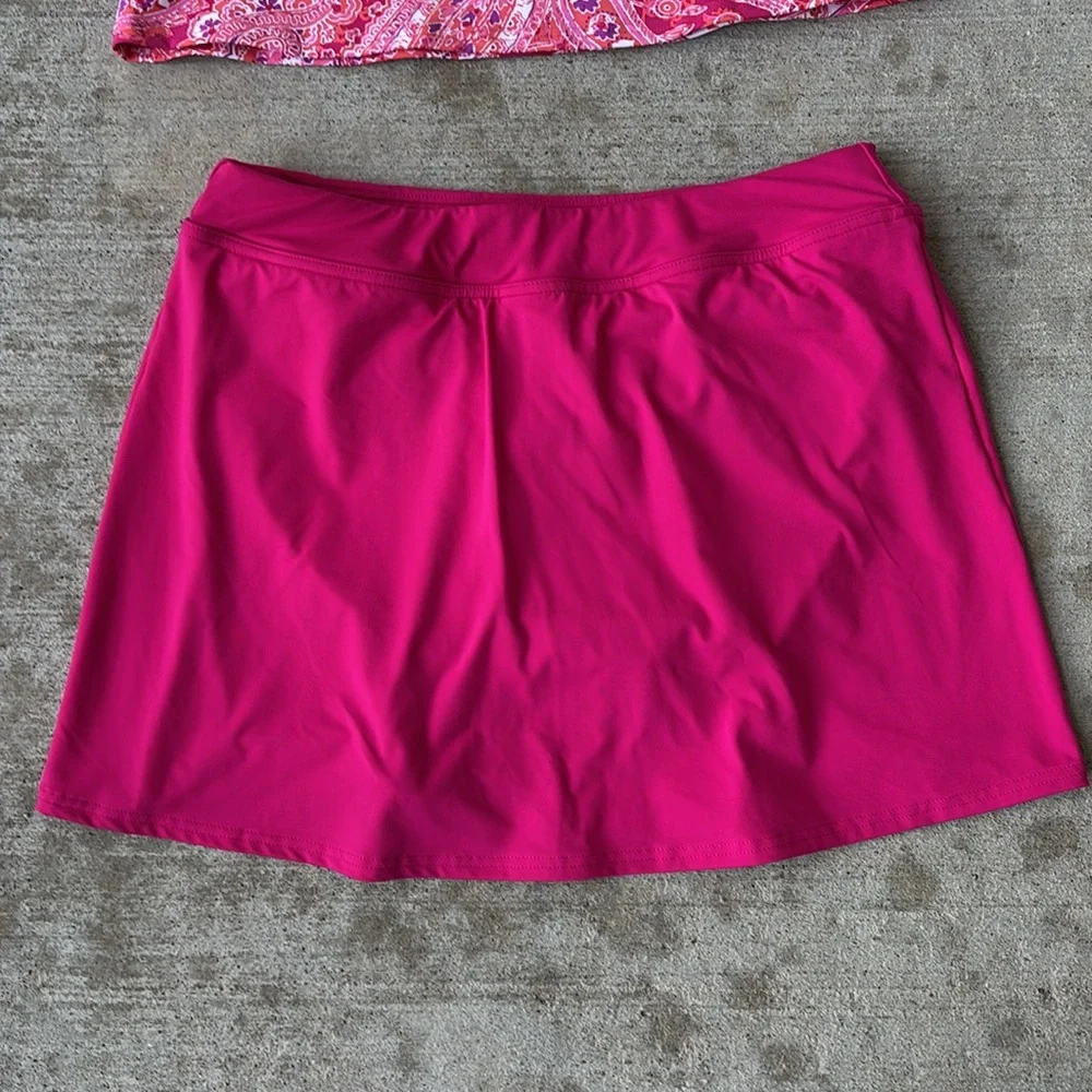 Lands End chic pink